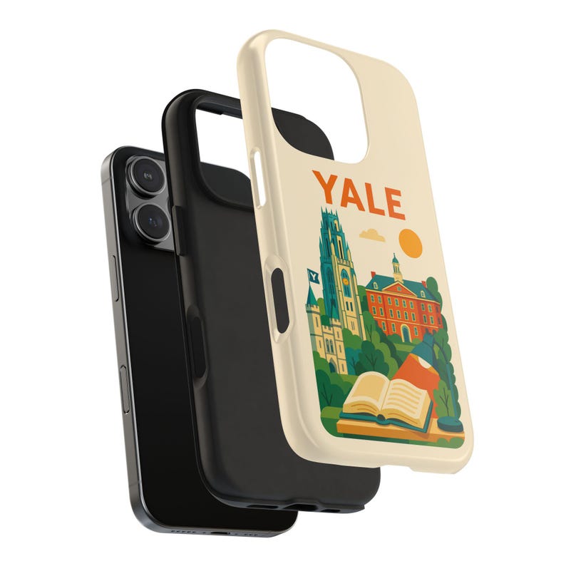 Yale Harkness Tower Phone Case: Durable Ivy League Design image 3