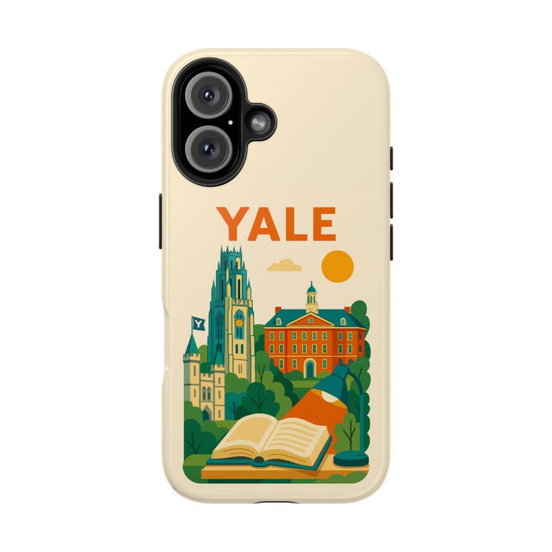 Yale Harkness Tower Phone Case: Durable Ivy League Design image 1