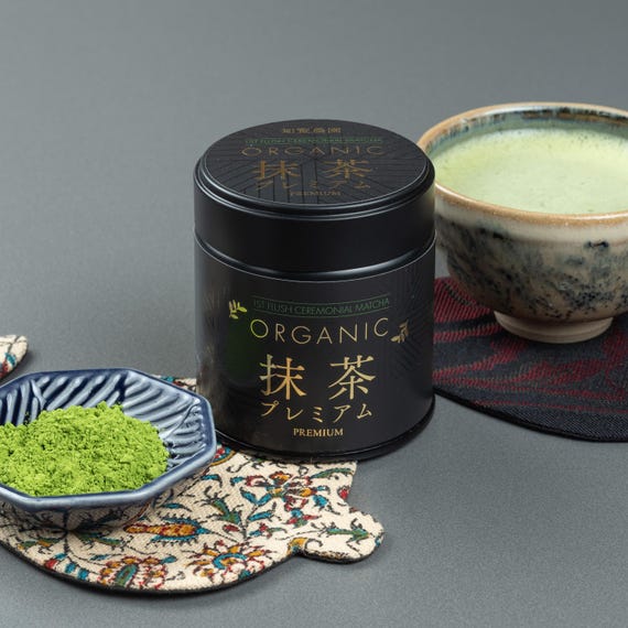 Kagoshima First Flush Organic Ceremonial Matcha: "Premium" - 30g Can