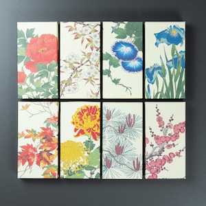 諸江屋 金沢落雁 東和三盆干菓子「わび花柄箱」全8種