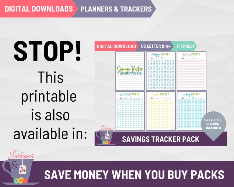 Savings Chart Savings Ledger Printable Simple Savings - Etsy