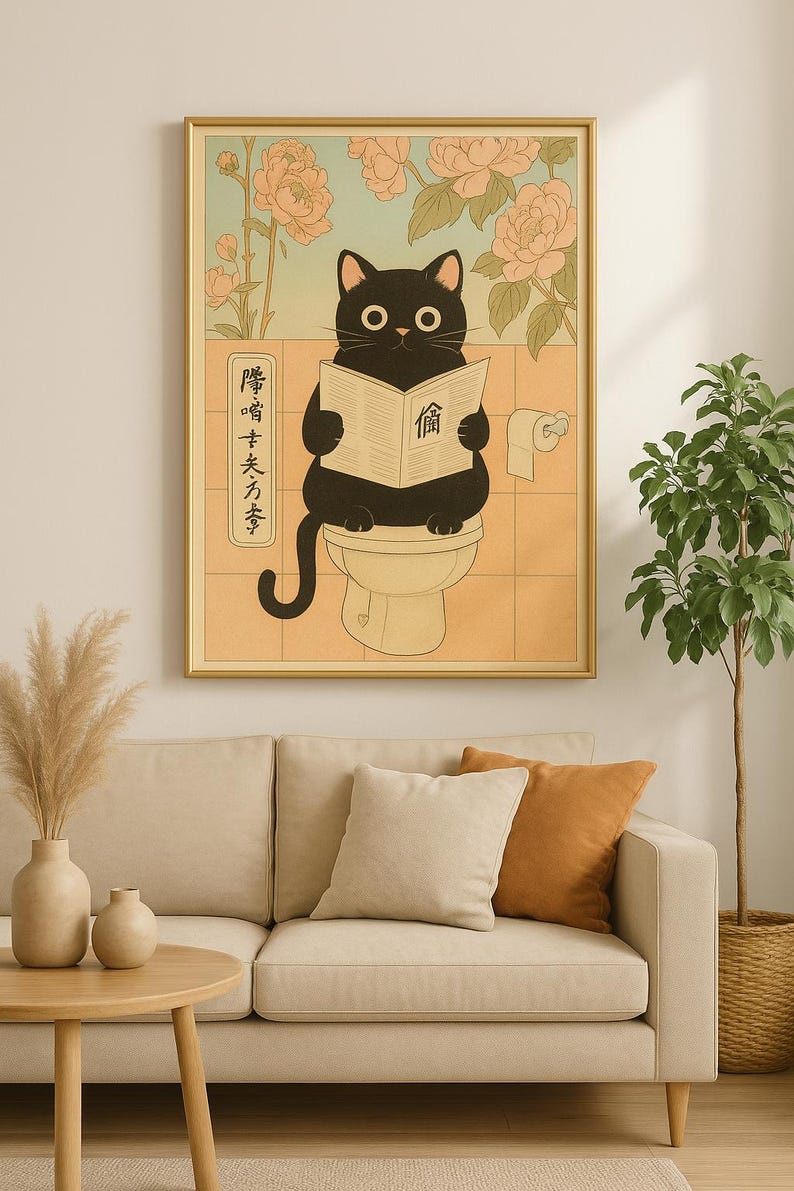 Framed Japan Four Seasons Poster – Spring, Summer, Autumn & Winter ...