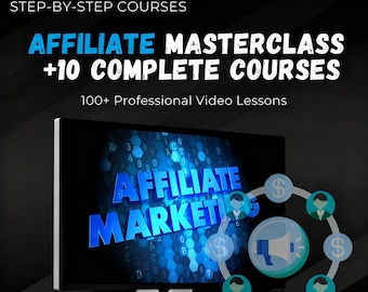 The Ultimate Affiliate Mastery | 10+ Courses | 100+ Lessons | PLR + MRR Affiliate Marketing Bundle