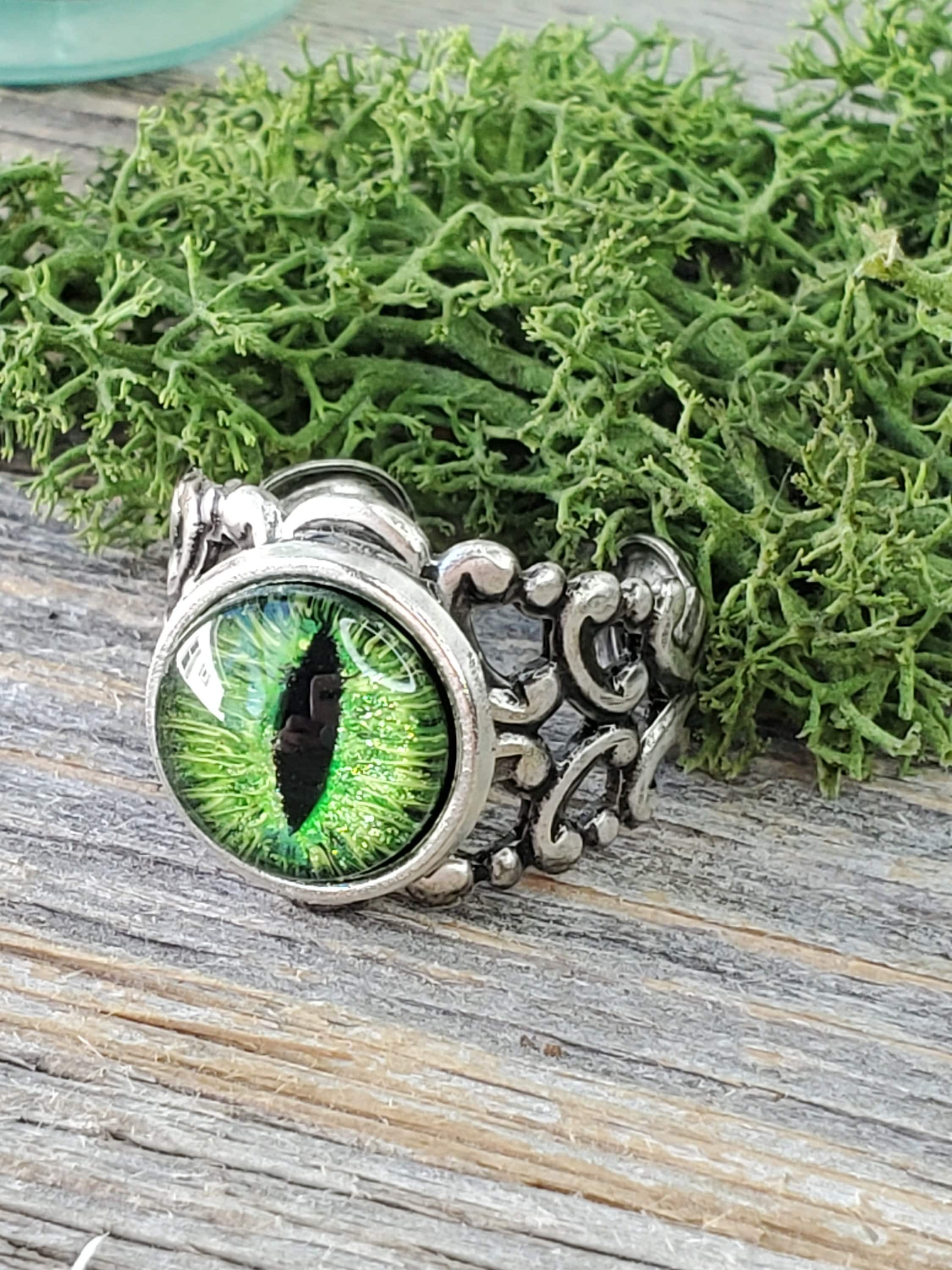 Buy Cool Flying Dragon Luminous Ring, Gothic Punk Rings for Men and Women  Allergy Free Glow in the Dark Creative Embossed Dragon Pattern Animal Ring  Halloween Anniversary Party Jewelry Light-Emitting Gift at