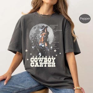 コンフォートカラーズ ビヨンセ カウボーイ カーター シャツ ユニセックス 半袖 Tシャツ
