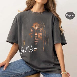 Camiseta Comfort Colors de la gira Tha Carter VI de Lil Wayne, gira de Lil Wayne 2025 por Norteamérica, camiseta de Lil Wayne, mercancía de Lil Wayne