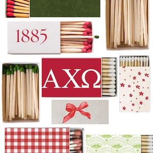Alpha Chi Omega Matchbox Wallart