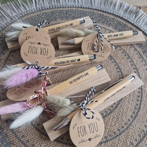 Kugelschreiber Geschenkset, Mitbringsel, Kleinigkeit zum Mitbringen, kleines Geschenk, Geschenk für Kollegin, Kulli mit Spruch