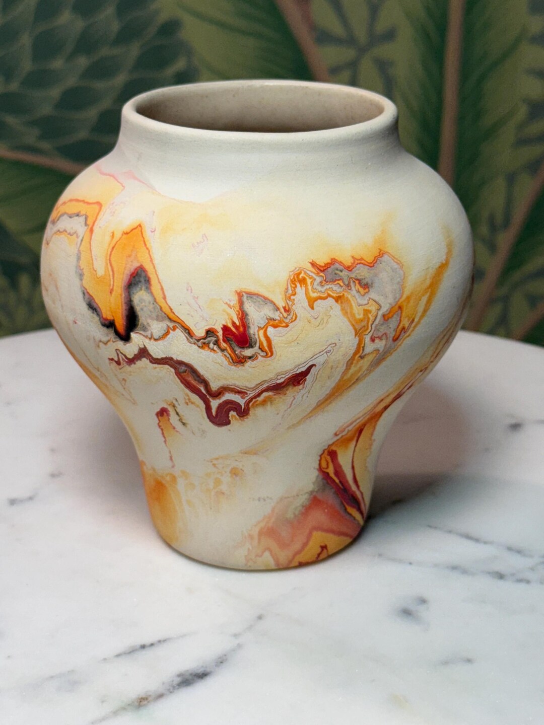 Nemadji Pottery Vase 6