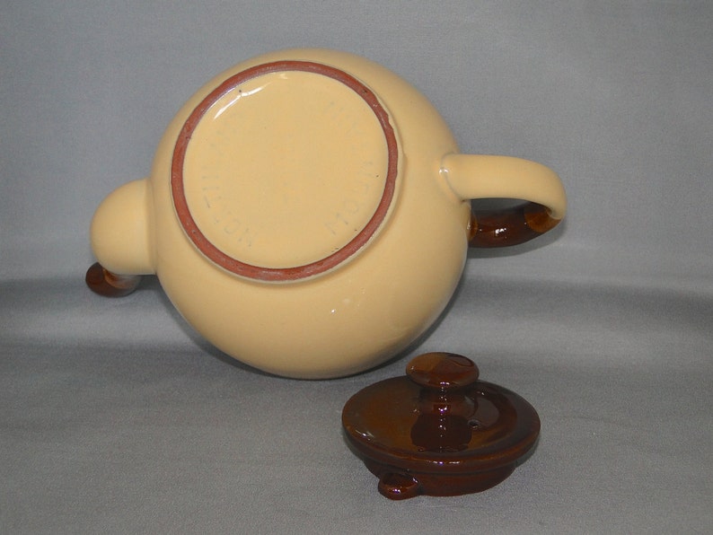 Vintage Northland Mountain Stoneware Pottery Teapot Japan Etsy