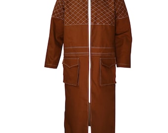 Handmade Jedi Utility Robe: Star Wars Cosplay Duster Coat