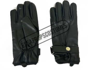 Inspired by Mandalorian Leather Gloves – Star Wars Cosplay Bounty Hunter Inspired Accessories