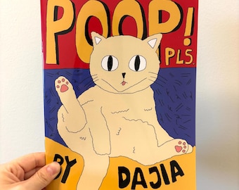 ¡CACA! POR FAVOR. - Un cómic tonto de no ficción sobre gatos