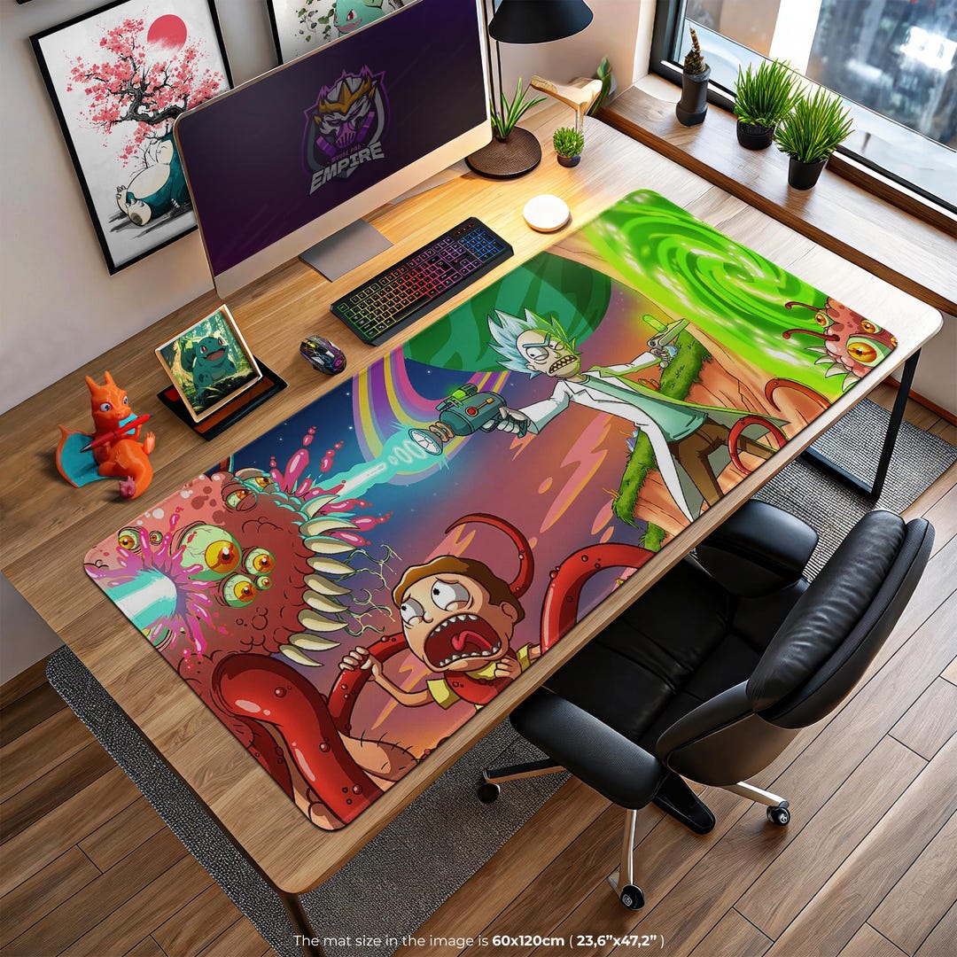 Rick & Morty - Old Man XXL Gaming Desk Mat