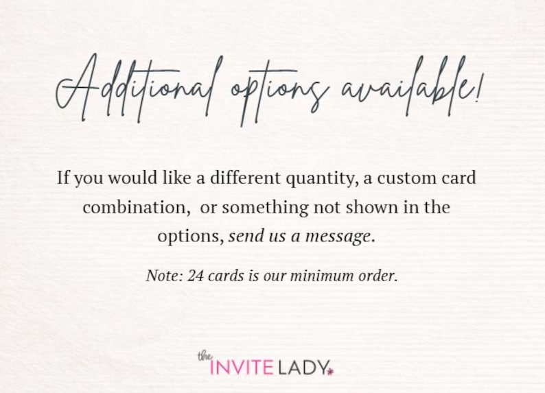 Bridal Brunch Shower Invitation – Pink Floral, Printed image 3