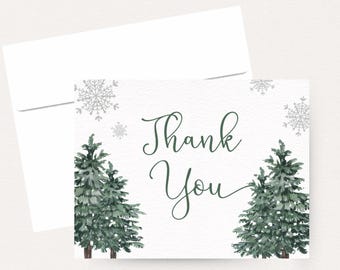 Baby It's Cold Outside , Winter Wonderland Baby Shower Notes, Set of 24 with Envelopes