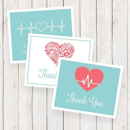 Thank You Card Assorted Pack Essential Workers Teachers Etsy