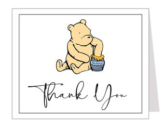 サンキューカード手書き　poohページ Amazon.com: UK Greetings | Disney Winnie The Pooh Thank You