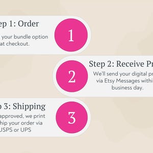Bridal Brunch Shower Invitation – Pink Floral, Printed image 8