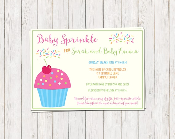 Free Pink Cupcake Invite Template For Birthday Party