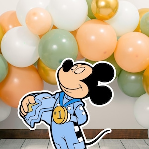 Mickey roadster racer uitgesneden