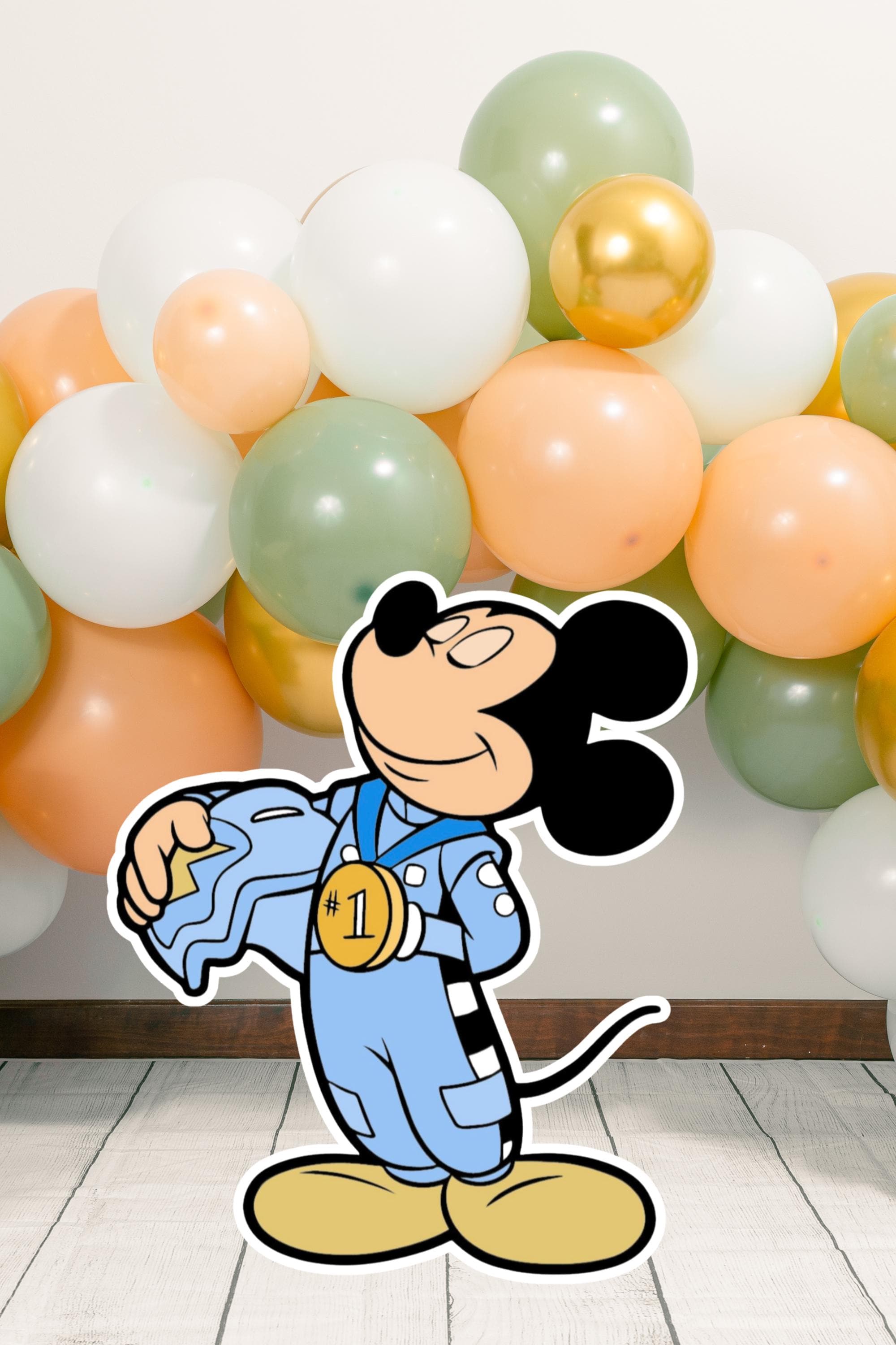 Mickey roadster racer cut out