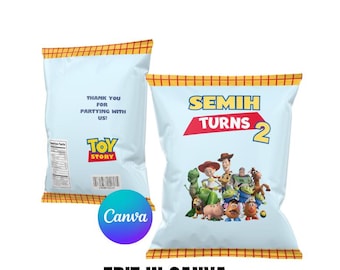 Plantilla de fichas de Toy Story