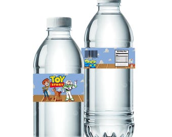 Toy Story water bottle labels