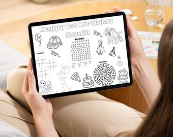 Toy Story Activity page