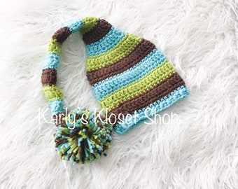 lime green stocking hat