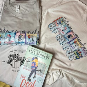 Book Shirt for Readers | Off Campus | BookTok Inspired Tee | Book Lover Gift | Bookish Graphic T-Shirt