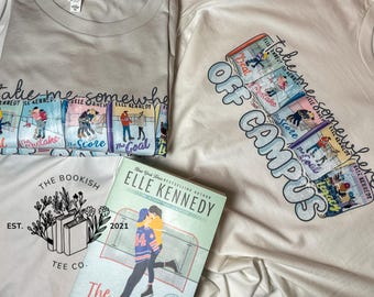 Book Shirt for Readers | Off Campus | BookTok Inspired Tee | Book Lover Gift | Bookish Graphic T-Shirt