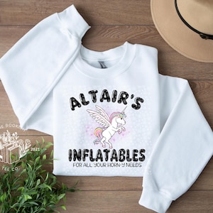 Altair’s Inflatables - Adult T-shirt | Zodiac Academy Shirt | Caleb Altair | Bookish Tee | Dark Romance Tee | Fantasy Books