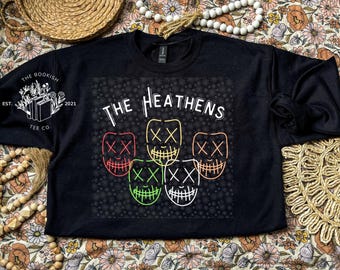Dark Romance Book Shirt | The Heathens | Spicy Booktok Reader Tee | Adult Book Lover Graphic T-Shirt | legacy of gods