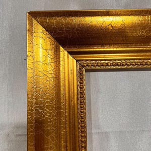 Elegance Gold Leaf Ornate Embossed Wood Picture Frame LG-5618