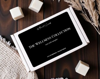 Wellness Wax Melt Sampler | Calm & Clean Wax Melts | Flame-Free Home Fragrance