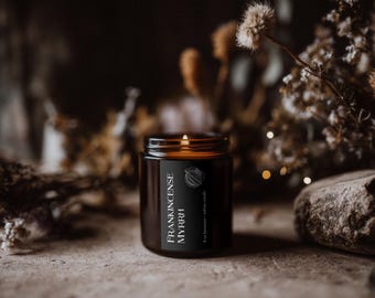 Frankincense Myrrh Wellness Candle | 4 oz or 9 oz