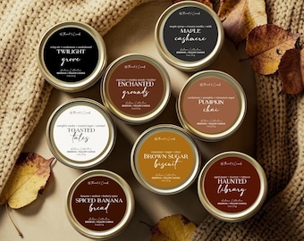 Fall Candle Sampler | 8-Piece Beeswax + Tallow Candle Discovery Set
