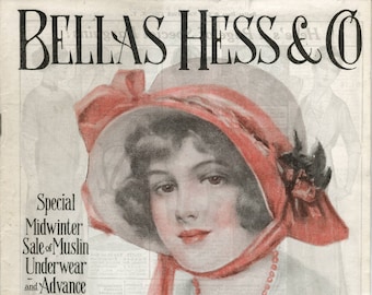 Vintage Katalog - Bellas Hess c.1915 Winter (PDF - EBook - Digitaler Download)