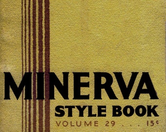 Minerva #29 c. 1932 - Modelli di maglieria vintage degli anni '30 per la moda femminile (Ebook PDF - Download digitale)