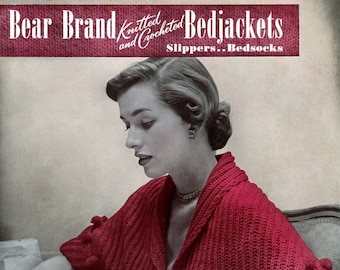 Wzory na narzutki na łóżko z 1951 roku do robienia na drutach i szydełkowania (do pobrania w formacie PDF)