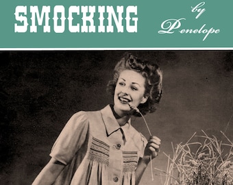 Smocking by Penelope c.1945 (PDF Ebook - Digital Download)