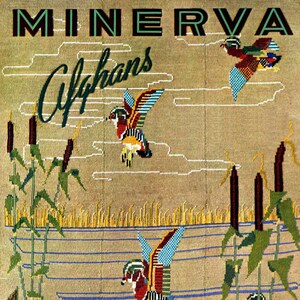 Minerva #54 c.1939 - Afghans vintage au crochet (livre électronique PDF - téléchargement numérique)