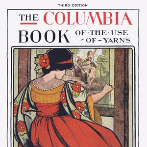 Columbia #3 c.1901 (PDF - EBook - Digital Download)  Manual of Vintage Patterns in Knitting & Crochet