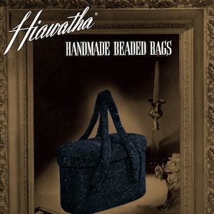 Hiawatha Crochet Beaded Bags & Accessories #40 c.1947 (PDF - EBook - Digital Download) Bead Bags and Two Cosmetic Bags