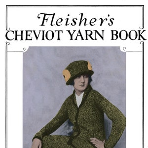 May include: A woman wearing a green knitted dress and hat with yellow accents. The text "The Bennington" is written in cursive on the bottom right corner of the image.