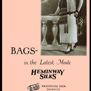 Heminway #37 c.1920 (PDF_ EBook - Download digitale) Borse all'uncinetto nell'ultima modalità
