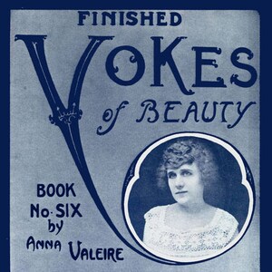 Anna Valeire #6 c.1920 (PDF EBook Digital Download) Finished Yokes Vintage Crochet Patterns Ladies Lingerie
