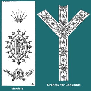 Butterick Victorian Art and Ecclesiastical Embroidery c.1898 Diagrams and Designs for Church & Home Decor (PDF Ebook) image 4