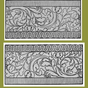 1524 German Renaissance Pattern Book: Embroidery & Painting Designs ...